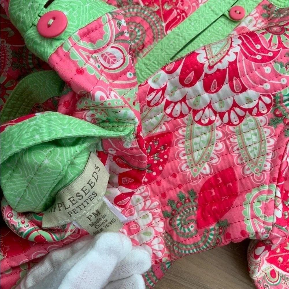 APPLESEED'S Floral Reversible Quilted Kimono Jacket - Picture 5 of 6